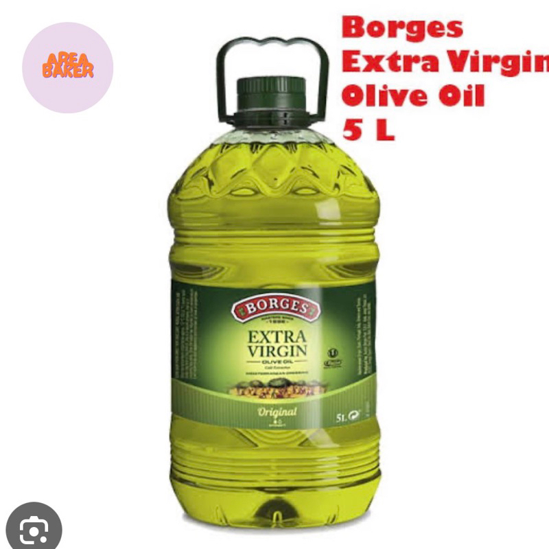 

Minyak Zaitun Extra Virgin Oil BORGES 5 Liter