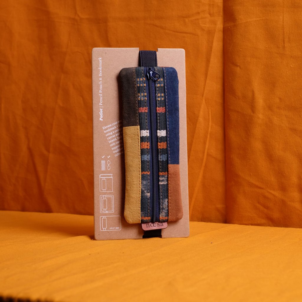 

Pencil Case & Cloth Bookmark - Potlot Haa | Noesa