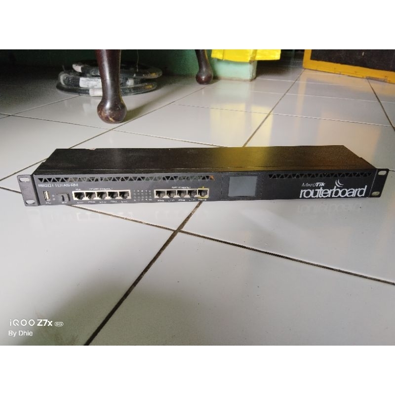 Mikrotik RB2011UiAS-RM bekas