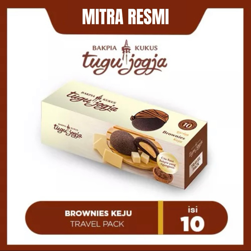 

Bakpia kukus Tugu Jogja Brownies keju - Travel pack