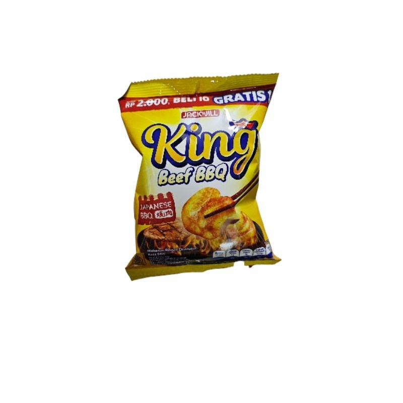 

Jack&Jill Chiki KING enak guirh rasa beef balado 15gr