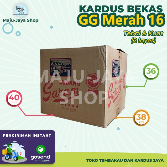 

Kardus Bekas GGMERAH16 Untuk Packing atau Pindahan