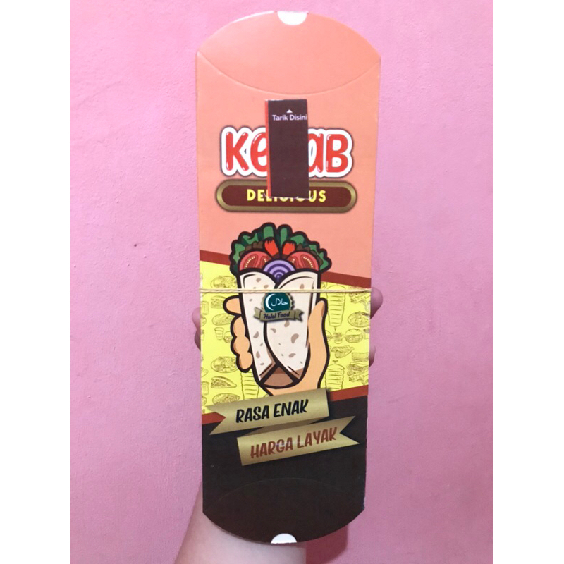 

Kotak kebab / Dus Kebab / Kemasan Kebab