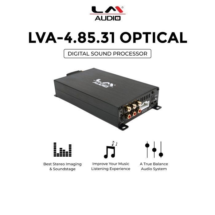 DIGITAL SIGNAL PROCESSOR DSP LM AUDIO 4.85 31 BAND OPTICAL