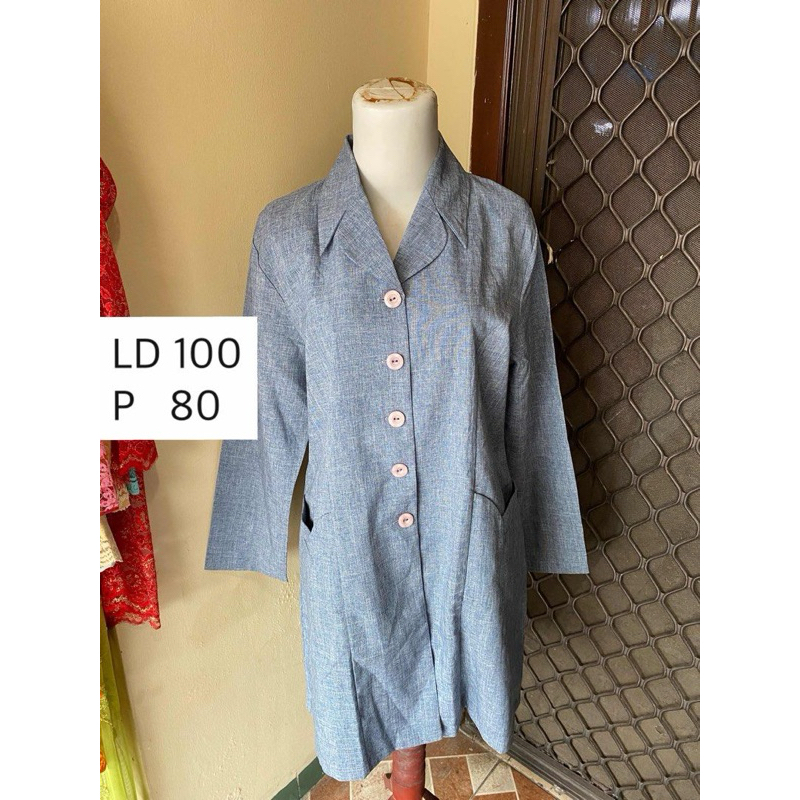 Semi Blazer Tunik Wanita - preloved