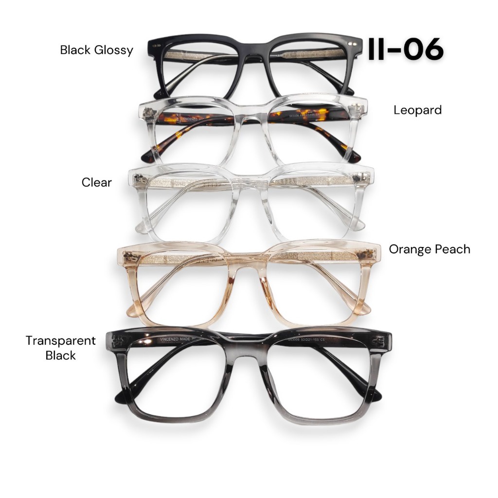 PRODUK UNGGULAN BEBISOFTLENS Kacamata II6  Kacamata Minus Normal  Kacamata Gaya  Kacamata Korea Blue