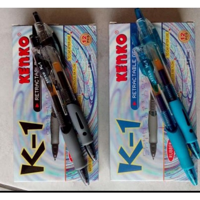

FG2 Pulpen Gell Kenko K1 Retractable 1pak12pcs
