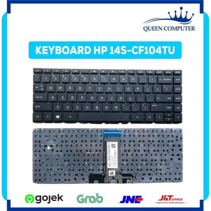 Keyboard Laptop HP 14s CF104TU 14S-CF0110TU 14S-CF0048TX 14S-CF1046TU