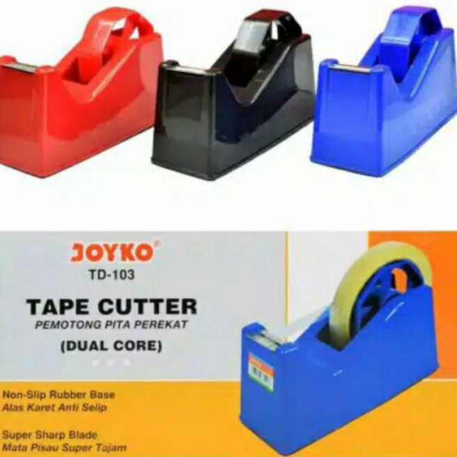 

Terbatas Tape Cutter Dispenser Tape TD 13 Joyko 1pcs