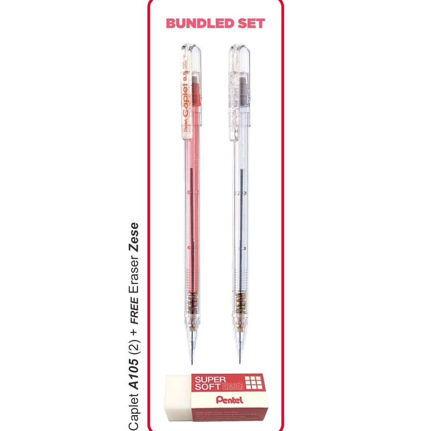 

Top Promo Set 2 Pcs Caplet A15 Free Eraser ZESE 3