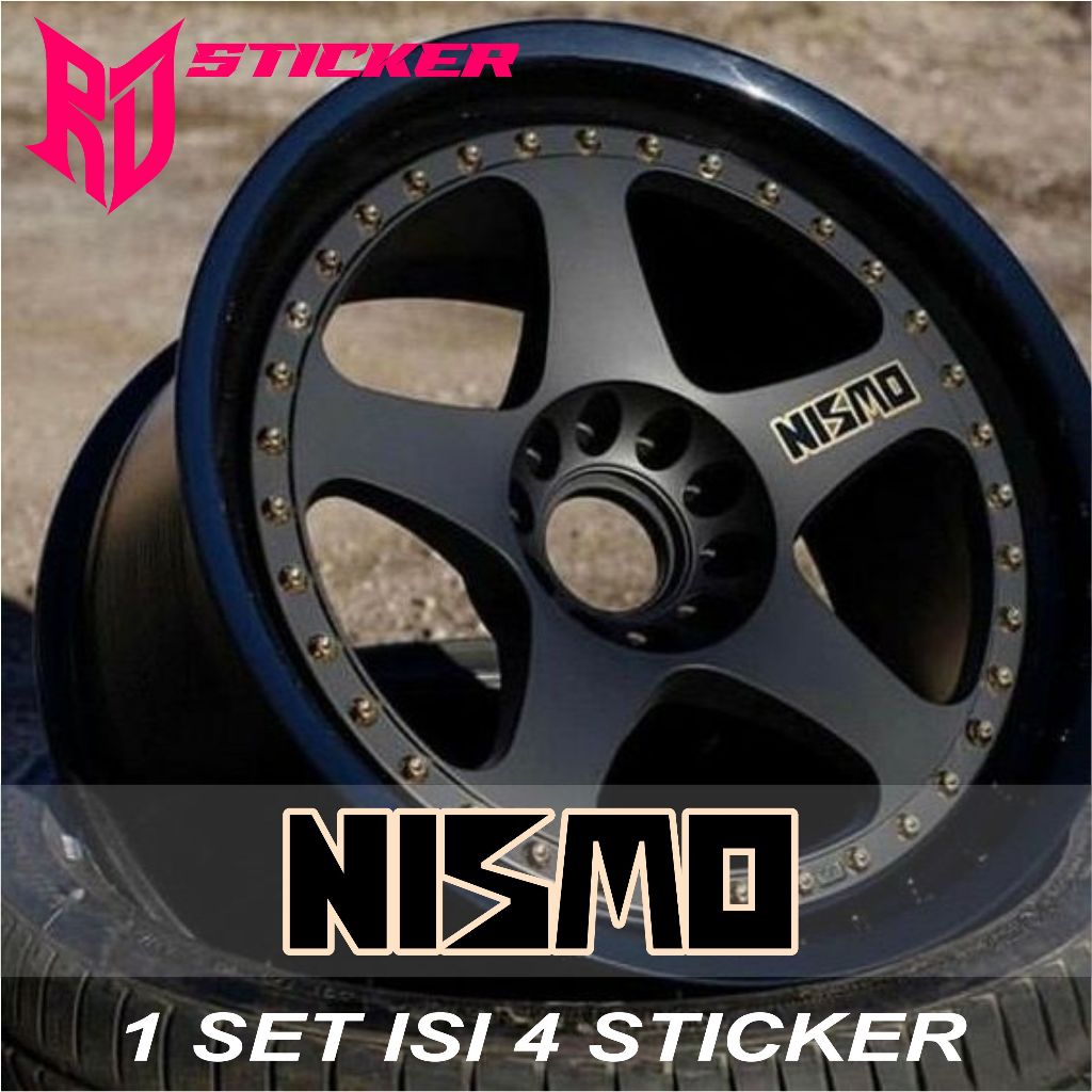 sticker velg nismo old