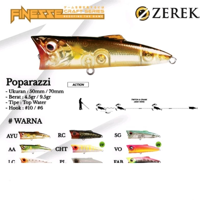 Zerek Poparazzi 50mm