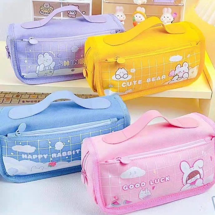 

KF7 Mia K5 Kotak Pensil Karakter Lucu FREE Gantungan Kotak Pensil Anak Tempat Pensil Anak Free Gantungan Astronot