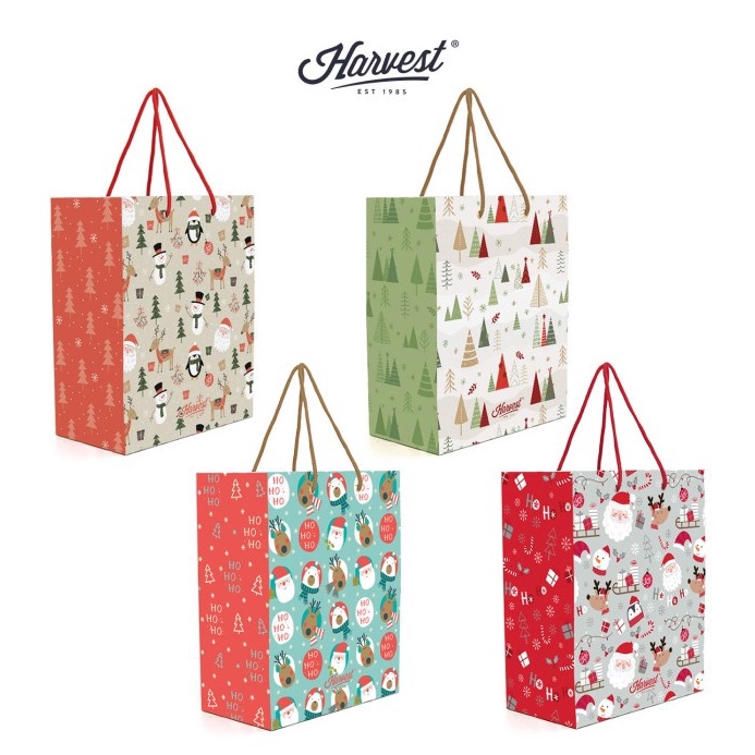 

BURUAN ORDER GAN Paper Bag Natal Christmas Harvest M isi 4 Carol Time