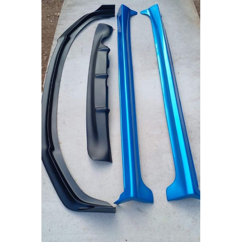 paket bodykit honda brio  lama depan,samping dan belakang