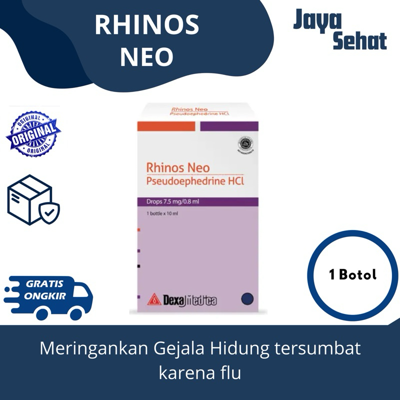 RHINOS NEO DROP (untuk pilek pada bayi)