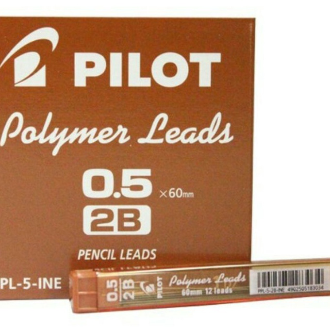 

HJ6 Isi Pensil Mekanik Pilot 2B 5 1pak12tube