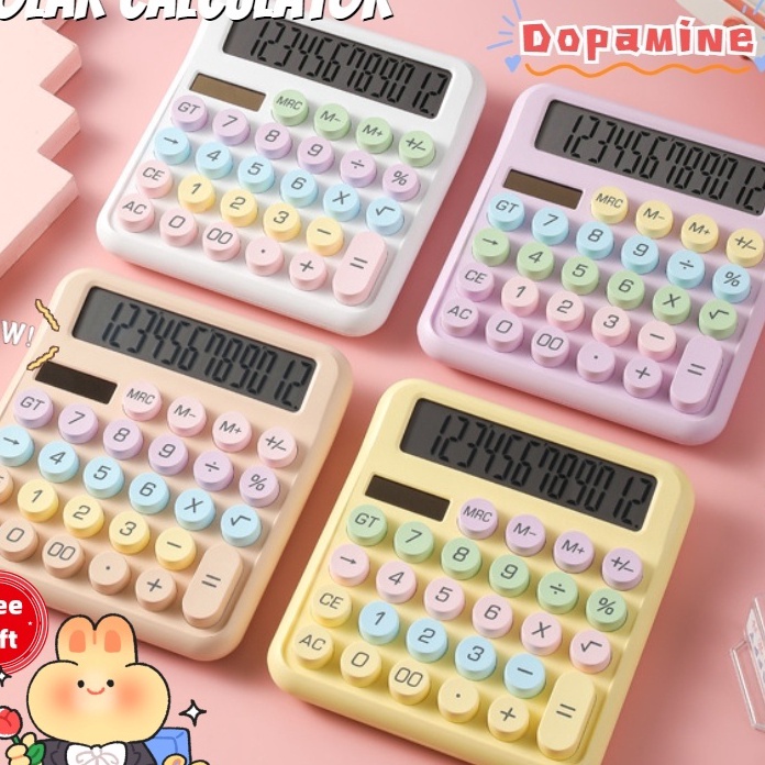 

Sale Kalkulator Tenaga Surya Warna Permen 12 Digit Layar Besar Tombol Keyboard Dot Tombol Kalkulator Daya Ganda Perlengkapan Kantor