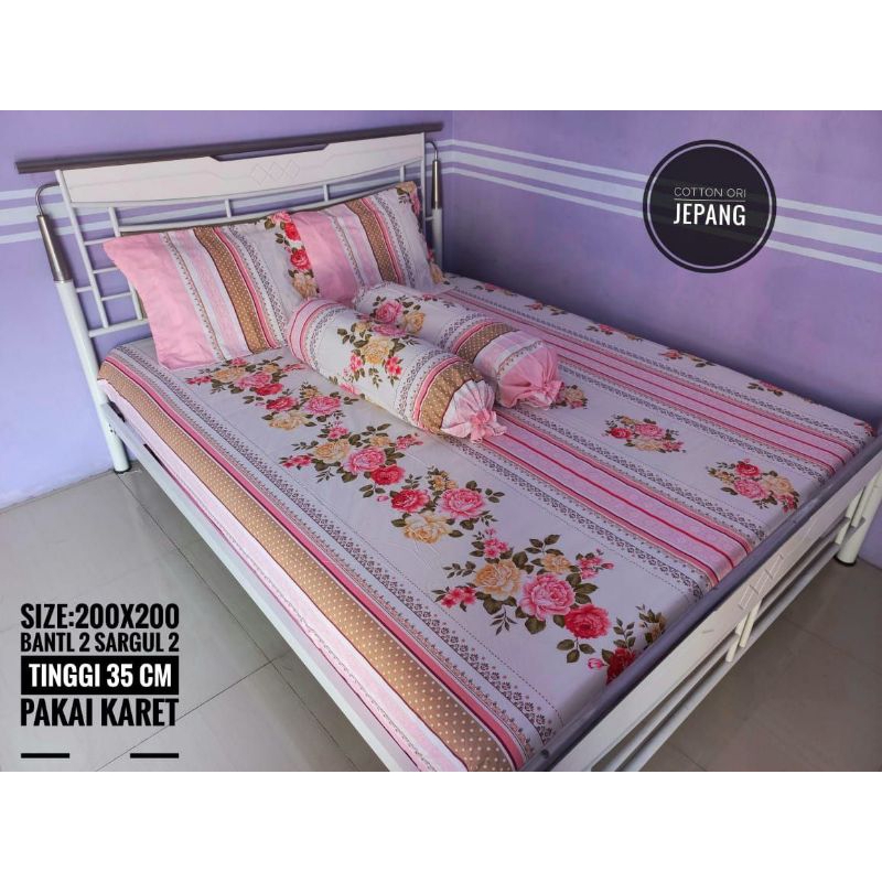 sprei katun jepang ori