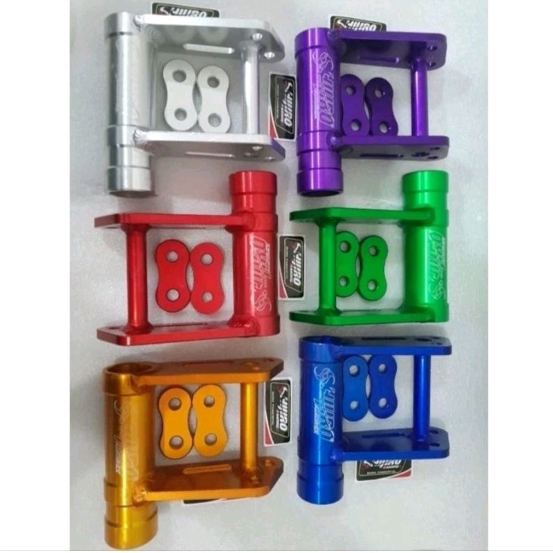 MOUNTING MIO KARBU MIO SPORTY MIO SMILE UK STD,+3,+5,+8CM CNC SHIJIRO RACING