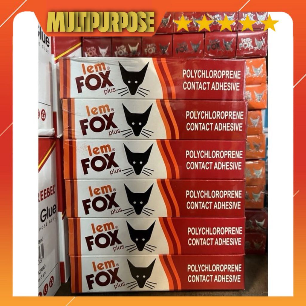 LEM FOX ODOL 20GR / LEM SERBAGUNA KAYU - KULIT - KARET - KARPET