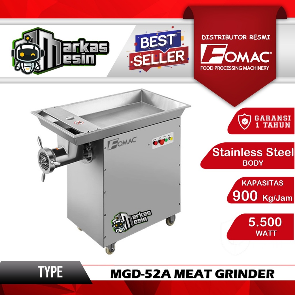 Mesin Giling Daging Penggiling Daging Meat Grinder MGD-52A FOMAC