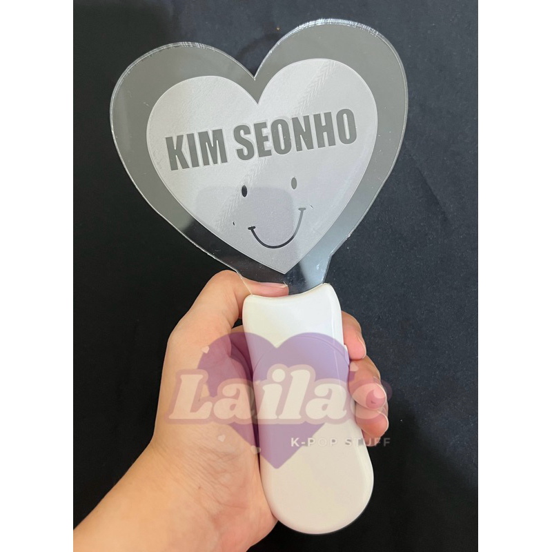 (BACA DESC) Lightstick Kim Seonho Multicolor 15 Warna Fanmade K-Drama