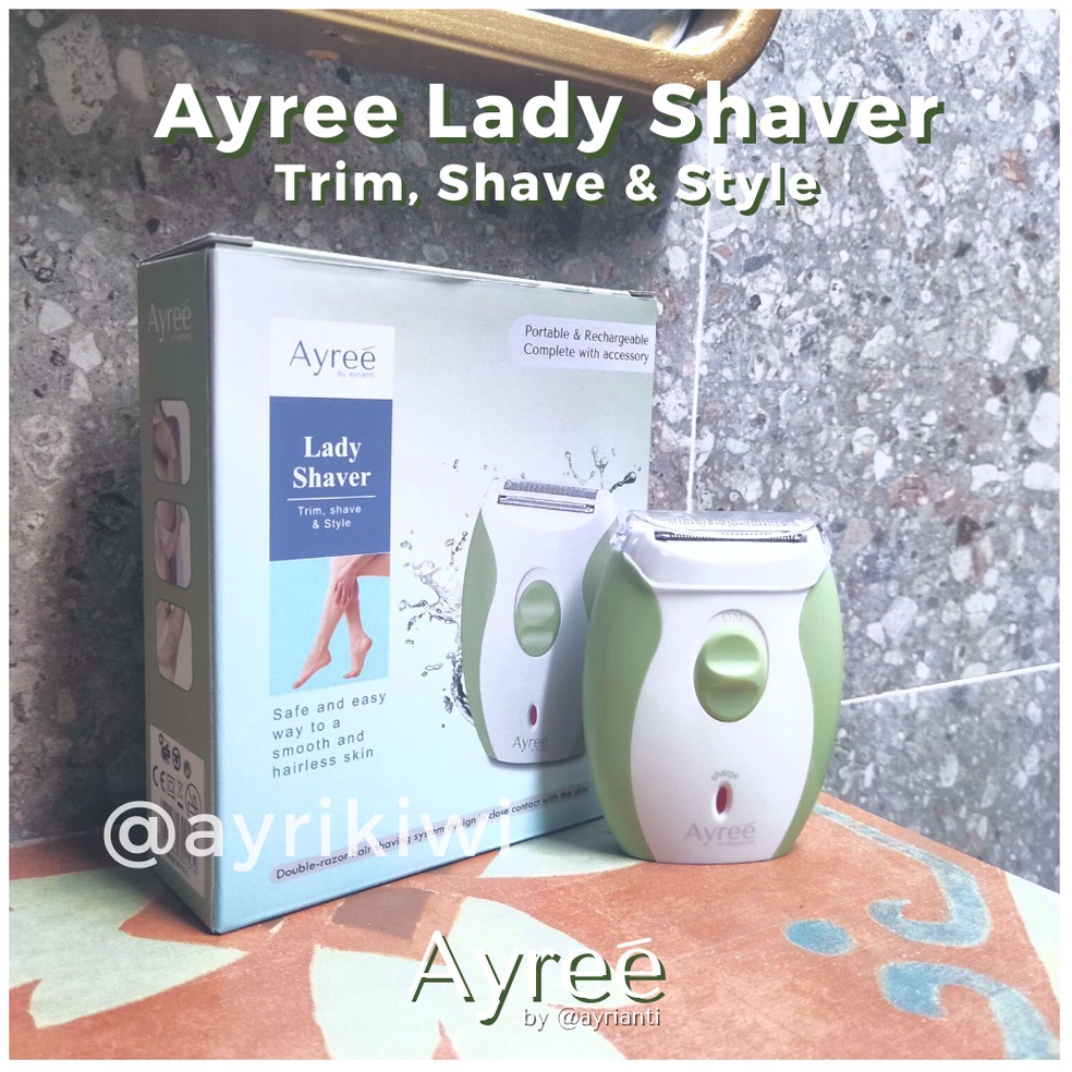 KODE C86J Ayree Lady Shaver  Mesin Pencukur Bulu  Epilator