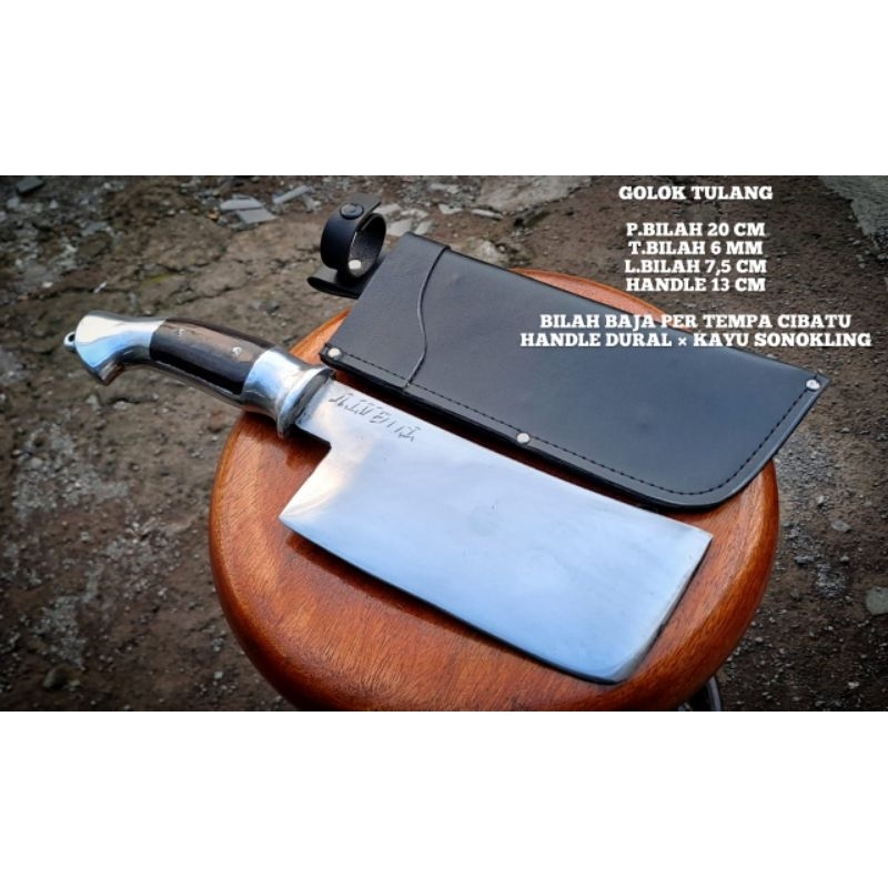 pisau cacah daging dan tulang sapi