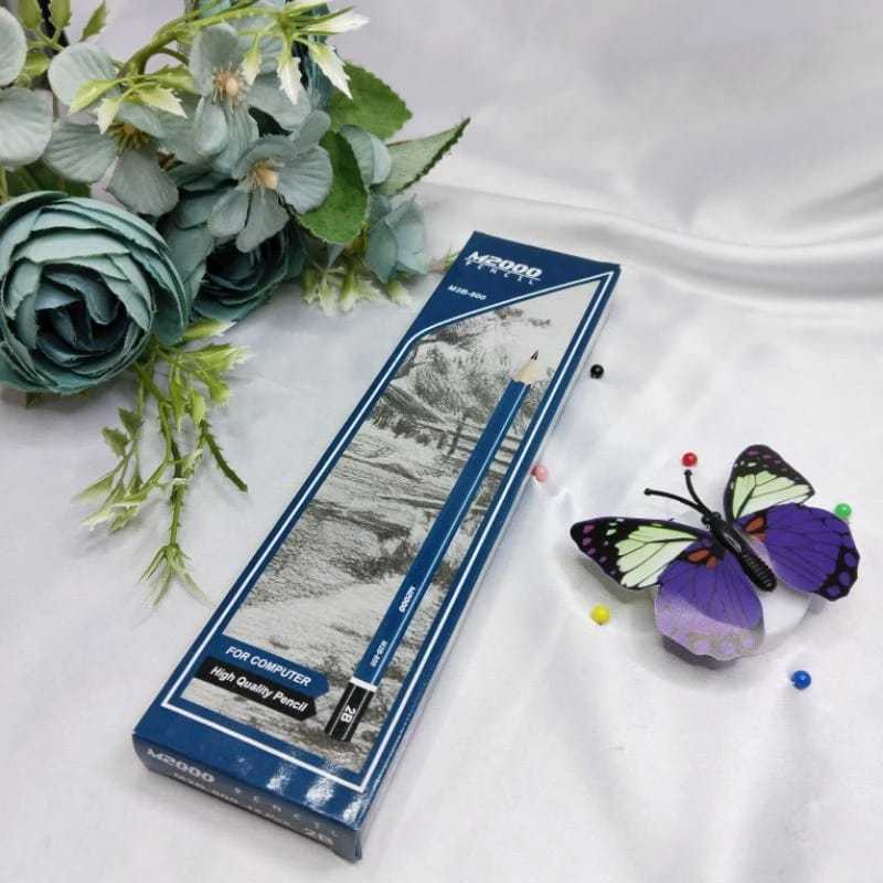 

12 Pcs / 1 Lusin Pensil 2B M2000 Type M2B-800