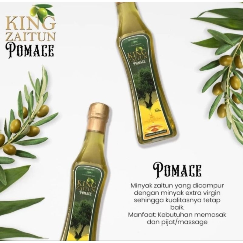 

MINYAK ZAITUN KING POMACE 350 ML