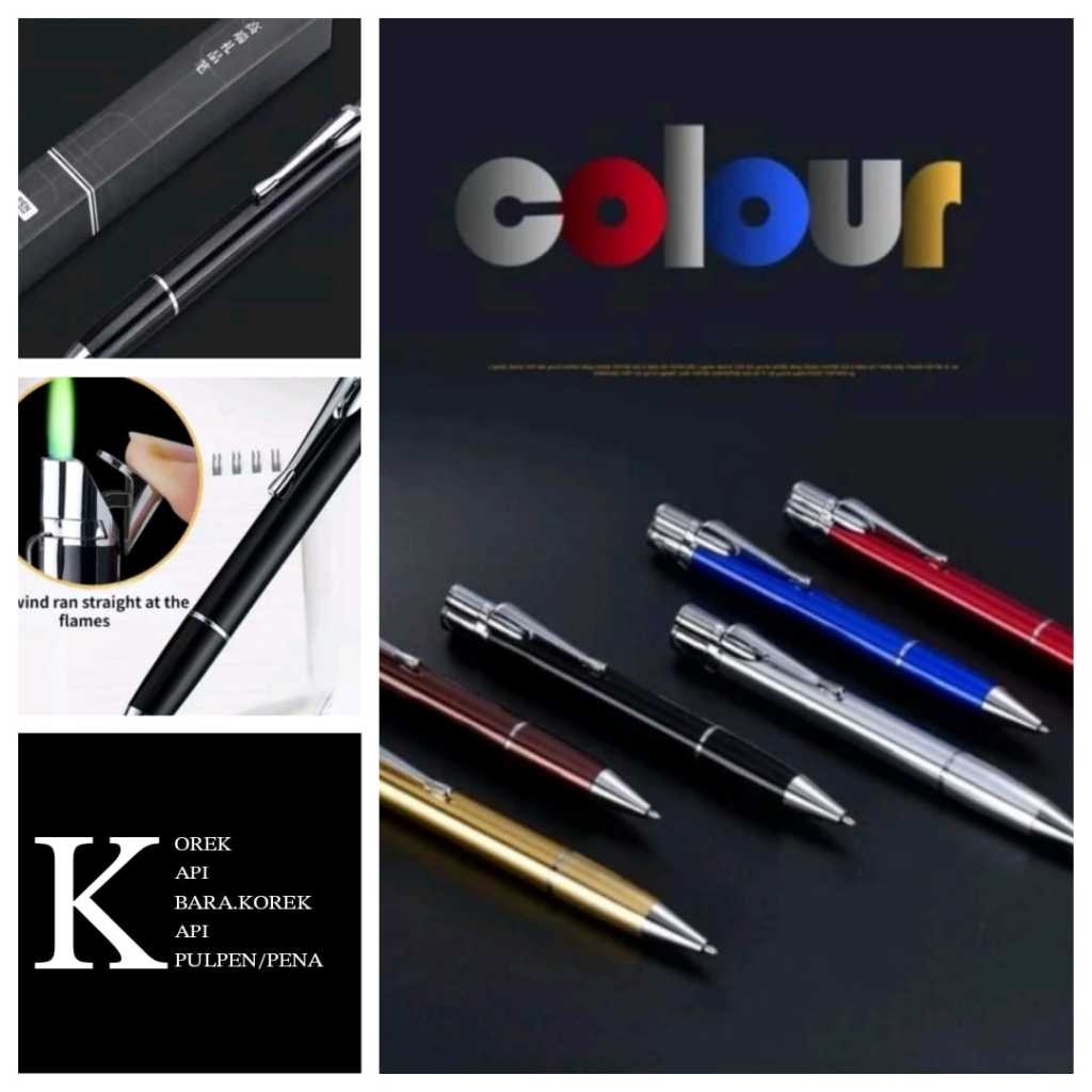 pulpenpena  korek api bara pulpen korek unik model ballpoin,korek api bara unik new