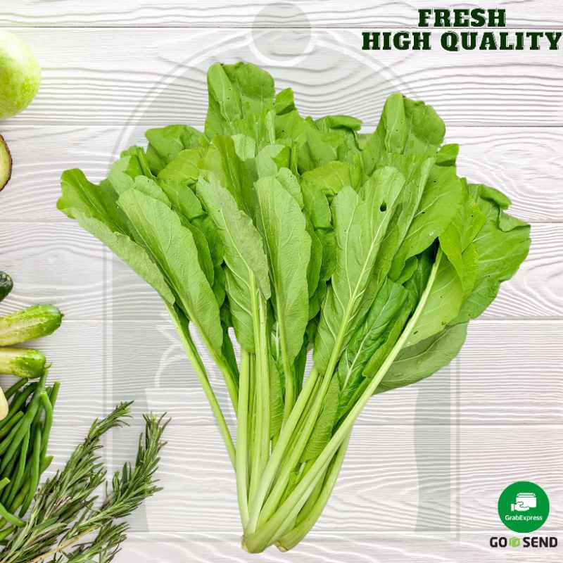 

Sawi hijau / caisim segar