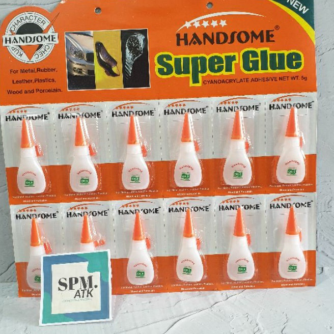 

Bonuskan Lem Handsome Korea Botol Renceng OK 5g