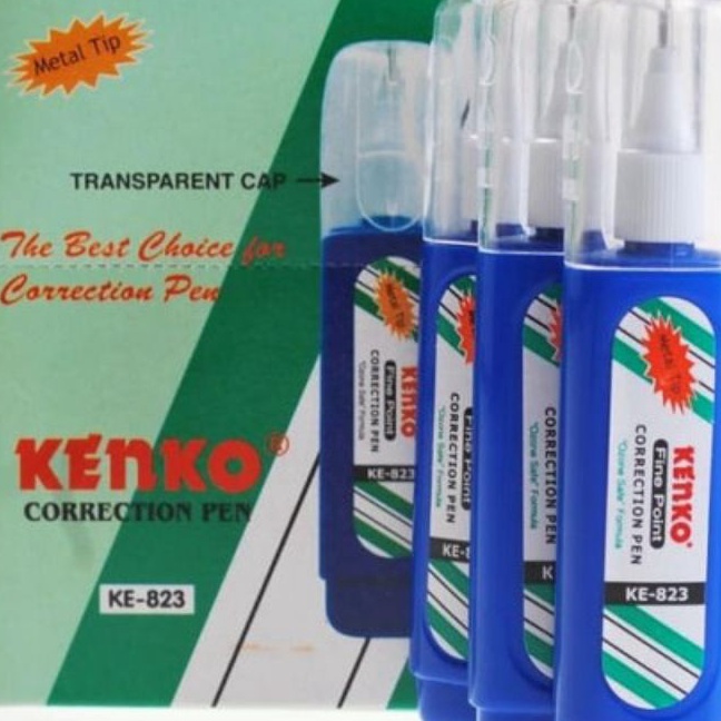 

FG2 Correction Fluid TipeX Cair Kenko KE 823M 1box12pcs