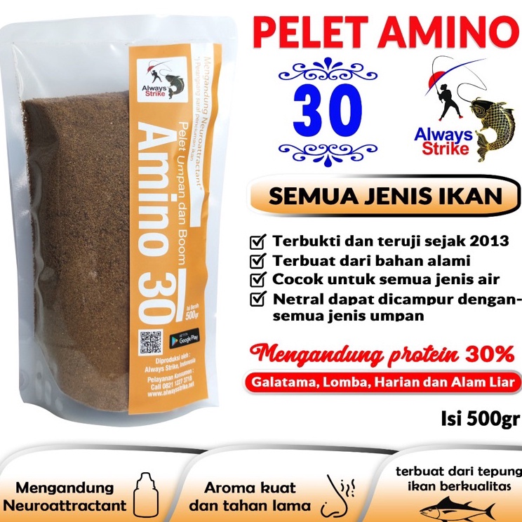 Umpan Mancing Pelet Amino 3 Plus Neuroattractant