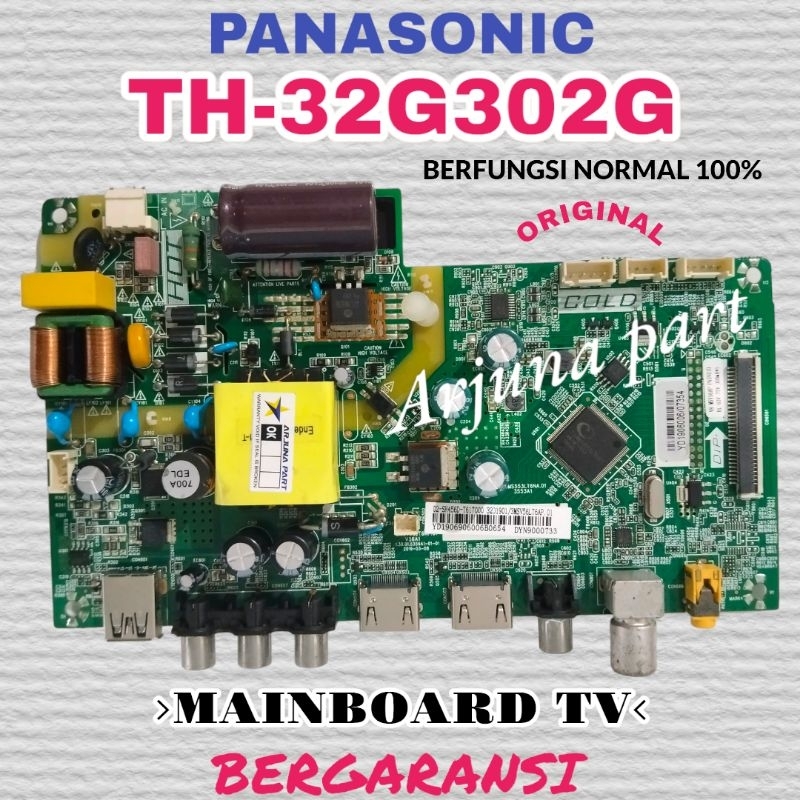 Mainboard TV Panasonic TH-32G302G - MB Tv Panasonic TH-32G302G - Mesin Tv Panasonic TH-32G302G - Mod