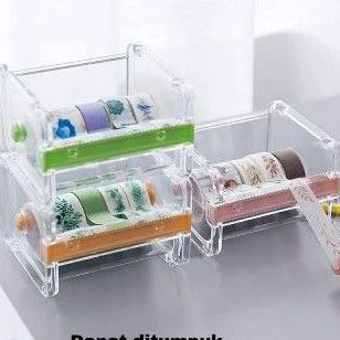 

KI3 Dispenser Washi Tape Masking Tape Dispenser Stackable