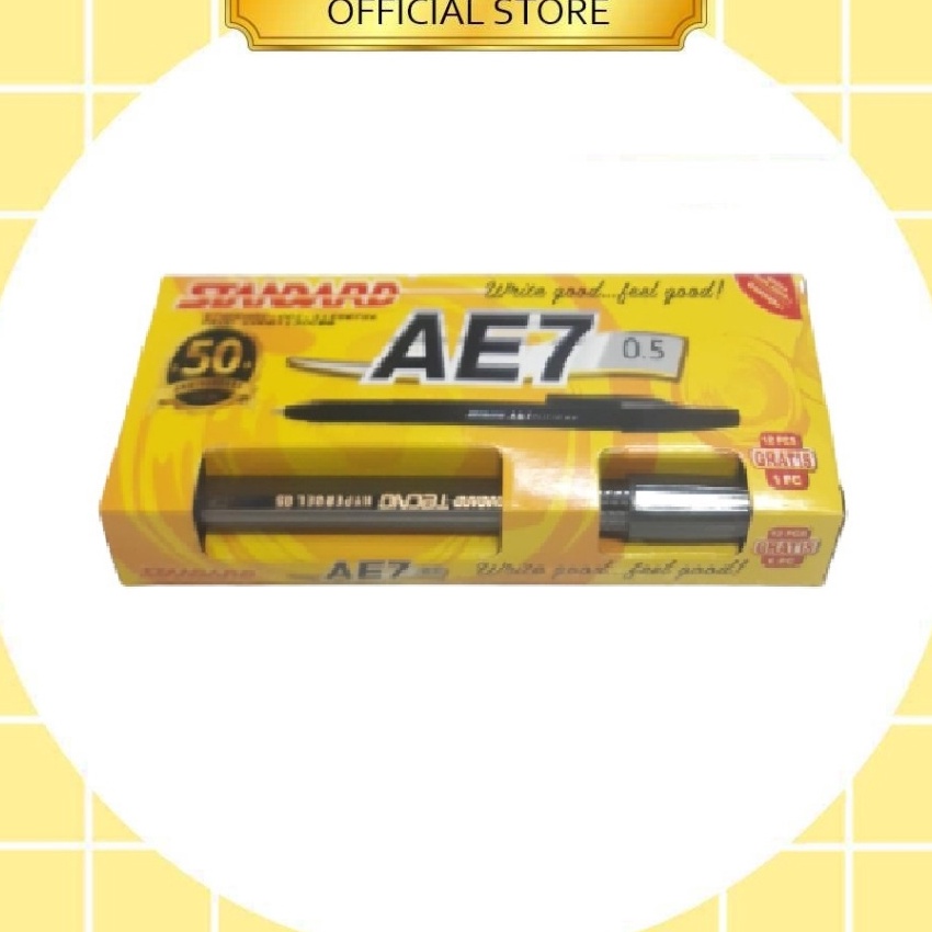 

FG2 Standard Pen AE7 Alfatip 5 Isi 12 pcs Pulpen Pena Ballpoint