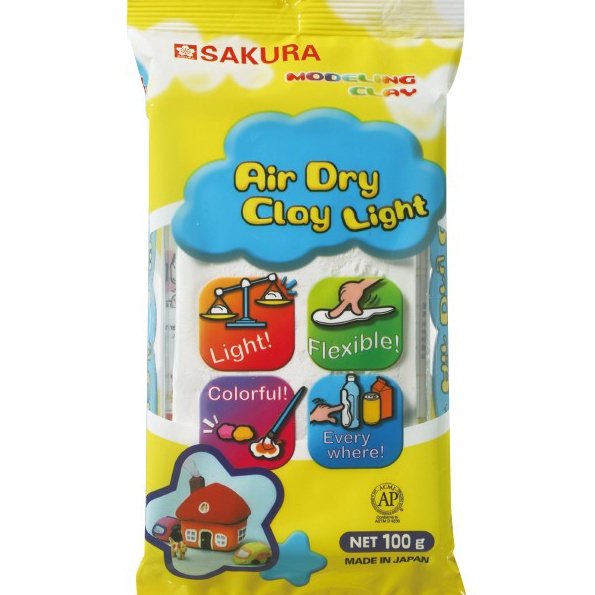 

KP8 SAKURA CLAY LIGHT WEIGHT PUTIH