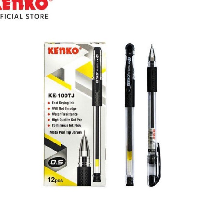 

HJ6 Pulpen Kenko KE 1TJ 5 Lancip 1pak12pcs