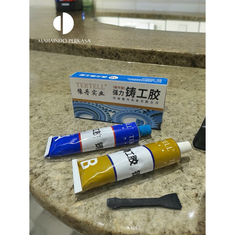 

Lem AB Lem Epoxy Metal A B Lem Besi Lem Baja Lem Serbaguna Super Kuat 100g