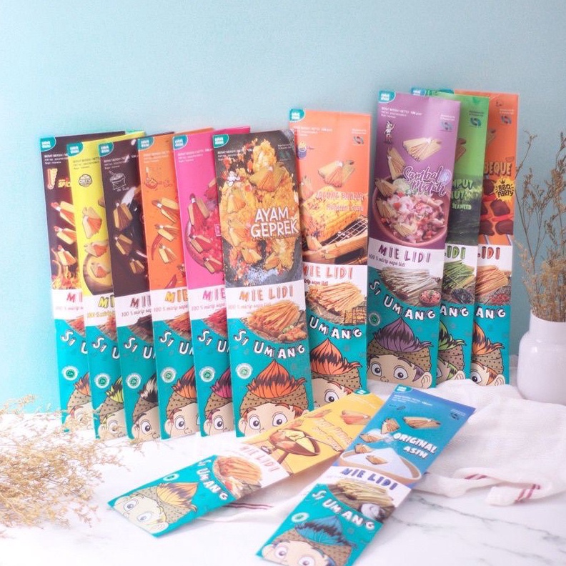 

GOGO MIE LIDI SI UMANG 13GR SAPU LIDI 3CM ANEKA VARIAN RASA AGEN BLITAR