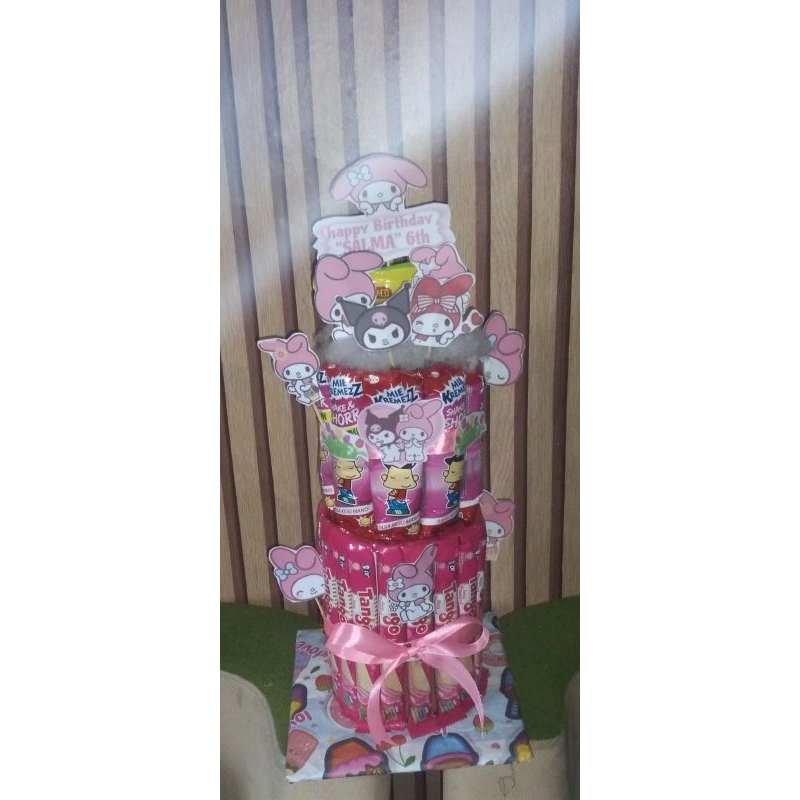 

Snack tower Melody sanrio
