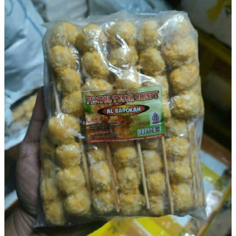 

Al-Barokah Pentol Tusuk Crispy Termurah / Al Barokah Pentol Tusuk Crispy / Al - Barokah Pentol Tusuk Crispy