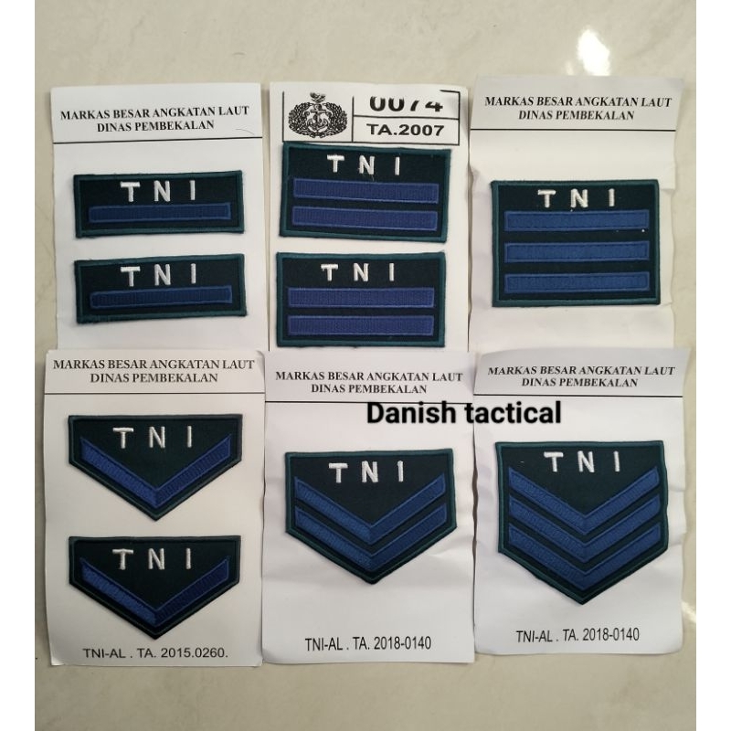 PANGKAT PDH TNI AL PRADA/KLD, PRATU/KLS,PRAKA/KLK,KOPDA KOPTU,KOPKA JATAH PEMBAGIAN