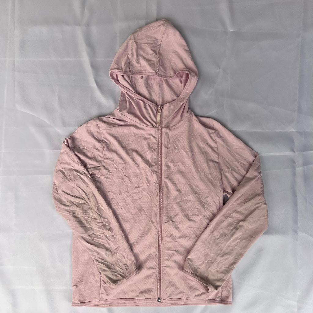 Jaket Running Uniqlo AIRism Pink