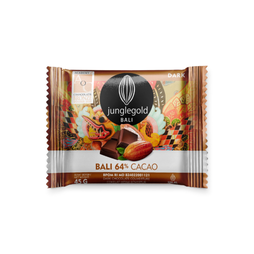 

JUNGLEGOLD DARK Bali 64% Cacao 45g