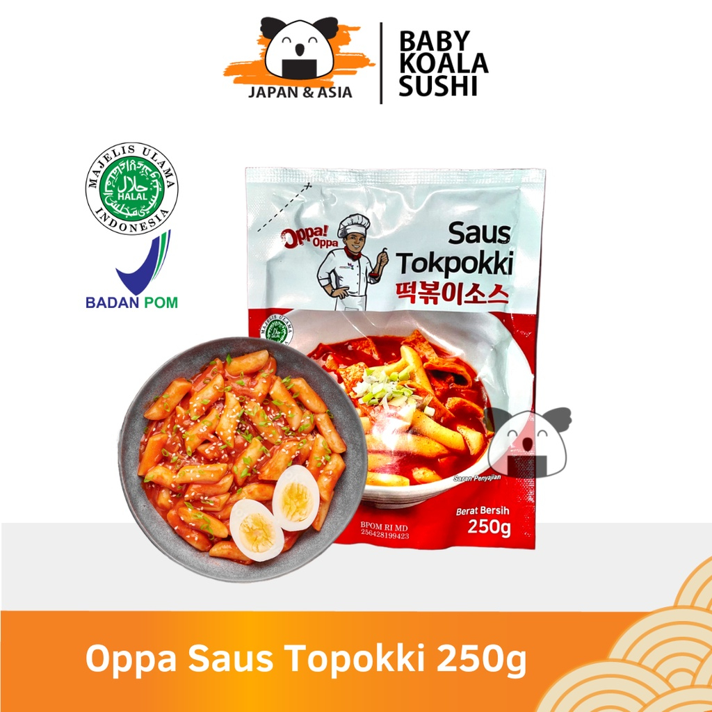 

OPPA Bumbu Saus Topokki 250 g Halal | Saus Tteok Instan