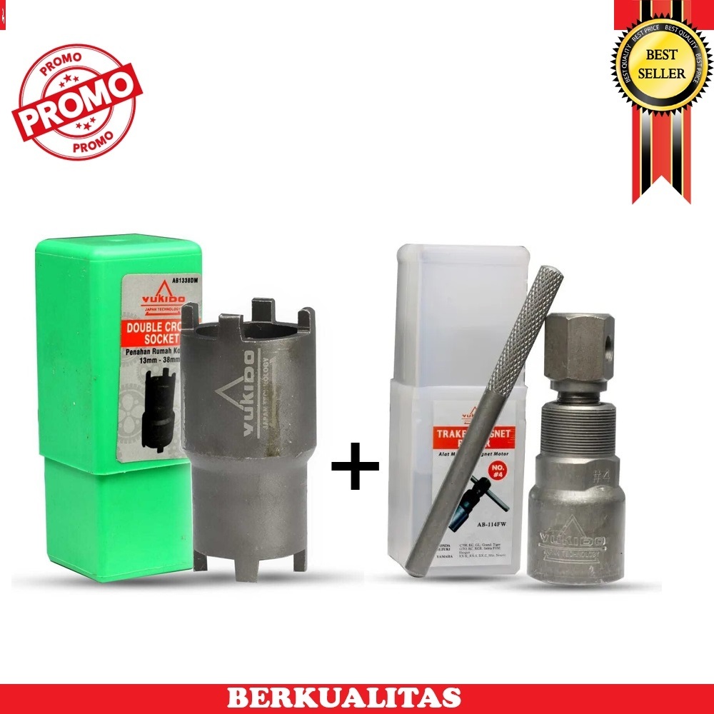 PAKET 2 ITEM Magnet Puller NO #3 HONDA YUKIDO Treker Magnet No 3 Grand Tiger Shogun Satria GL RX Hon